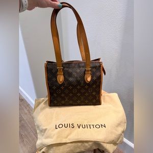 Louis Vuitton Popincourt Canvas Monogram Shoulder Bag